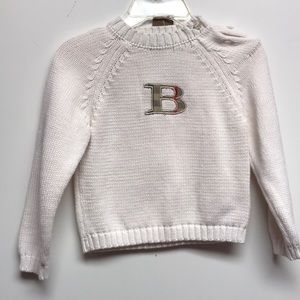 Burberry B sweater 18m B7